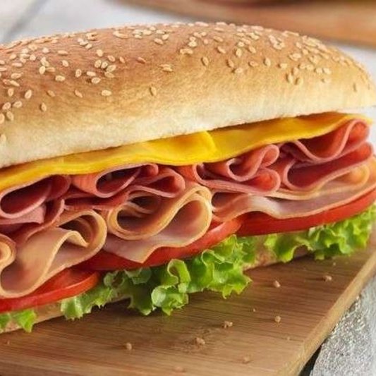 Jambon Cheddarlı Baget Sandviç