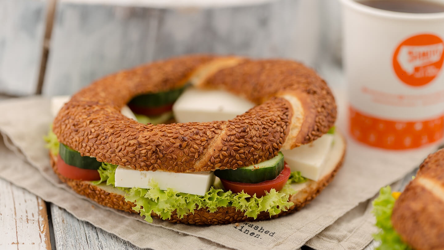 Beyaz Peynirli Simit Arası