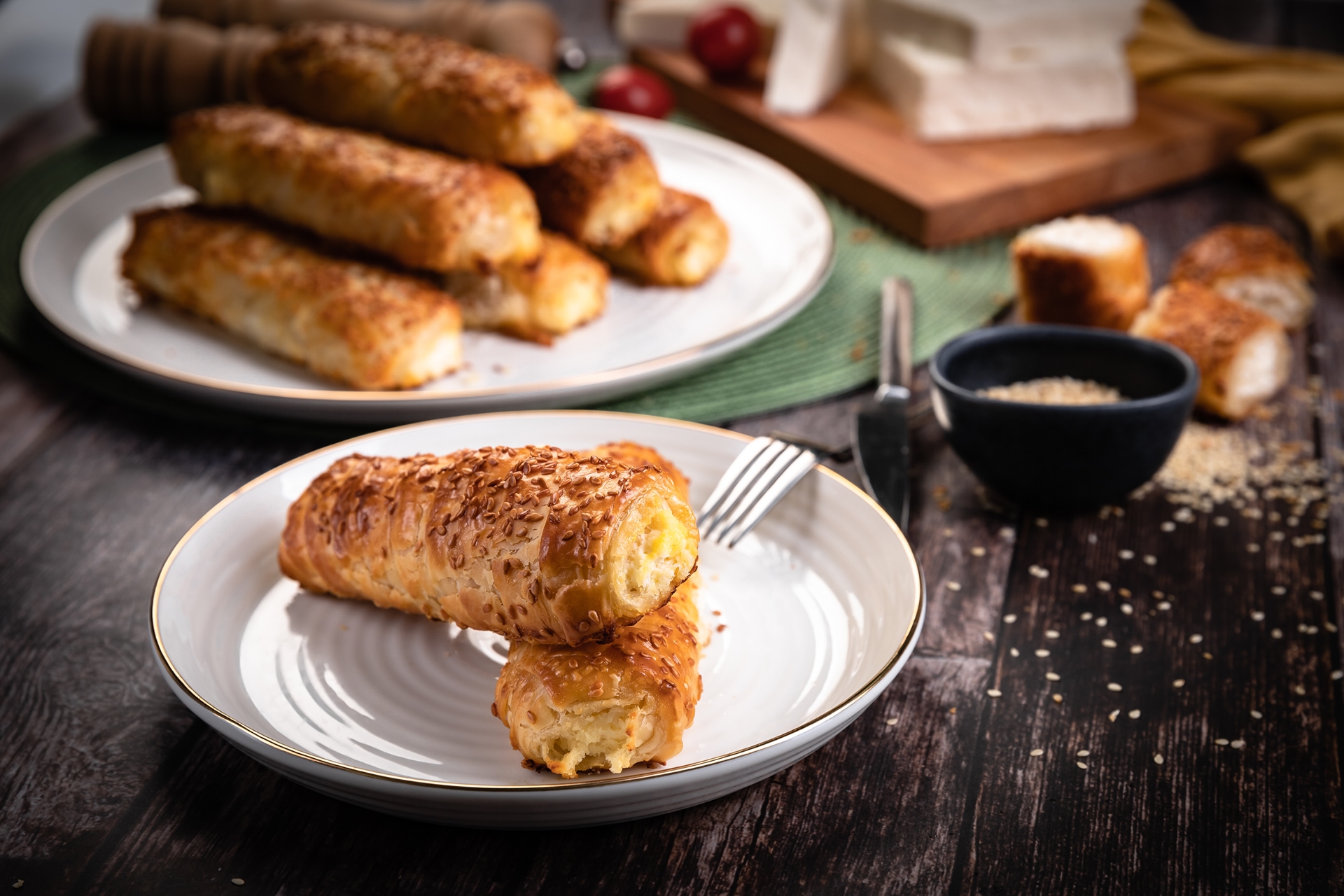 Peynirli Rulo Börek
