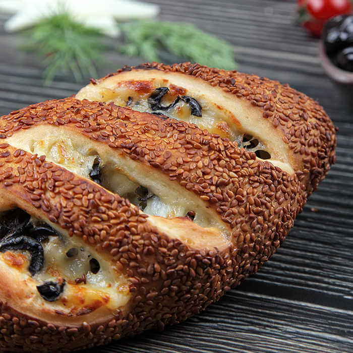 Kaşarlı-Zeytinli Simit